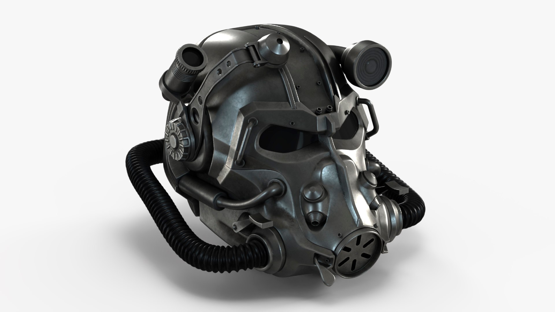 T 60 Power Armor Helmet 3D model preview