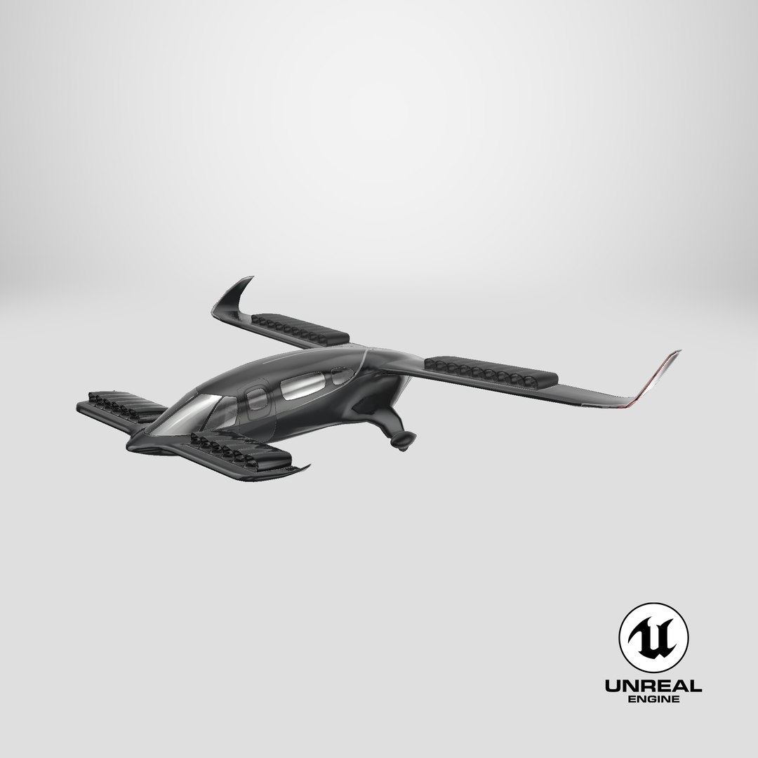 Flying Taxi Black 3D model https://p.turbosquid.com/ts-thumb/I3/9cwMJN/gL/stemcell_unreal_render/png/1710399320/1920x1080/fit_q87/a013d8068a021eb502f25c9b618db2028919456a/stemcell_unreal_render.jpg