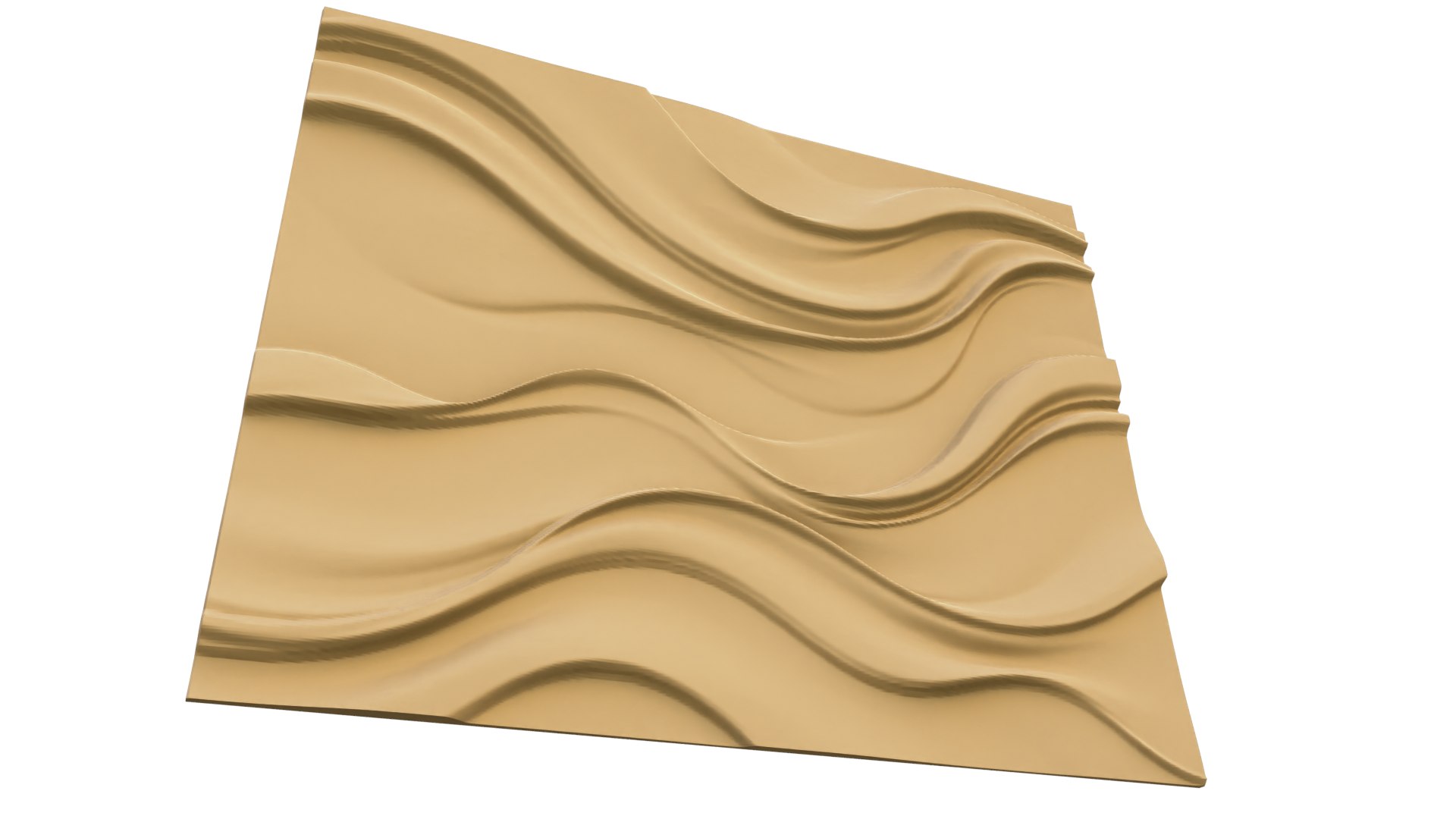 3D Model Modern Panel Wall Decor Set Wall Relief Mural CNC 90 ...