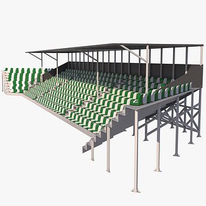 3D Stadium Seating Tribune