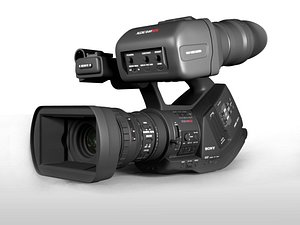 3d model sony ex3 camera