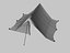 3d tent uv mapped