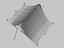 3d tent uv mapped