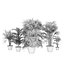 3D model Collection plant vol 256 - Indoor - palm