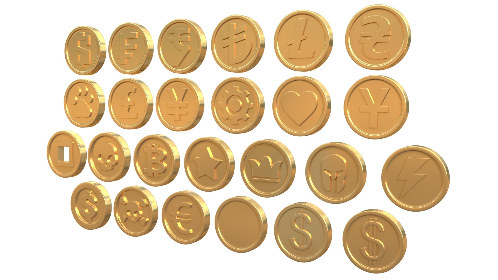 3D Coins https://p.turbosquid.com/ts-thumb/I3/XmkYON/3B/10002/jpg/1741420956/1920x1080/fit_q87/c2d7126e7325f86c4af2c5178d33775ccb0ad0b3/10002.jpg