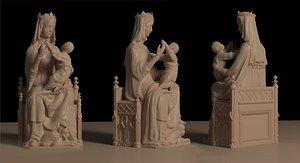 3D virgen