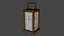Orologio da carrozza Modello 3D low-poly
