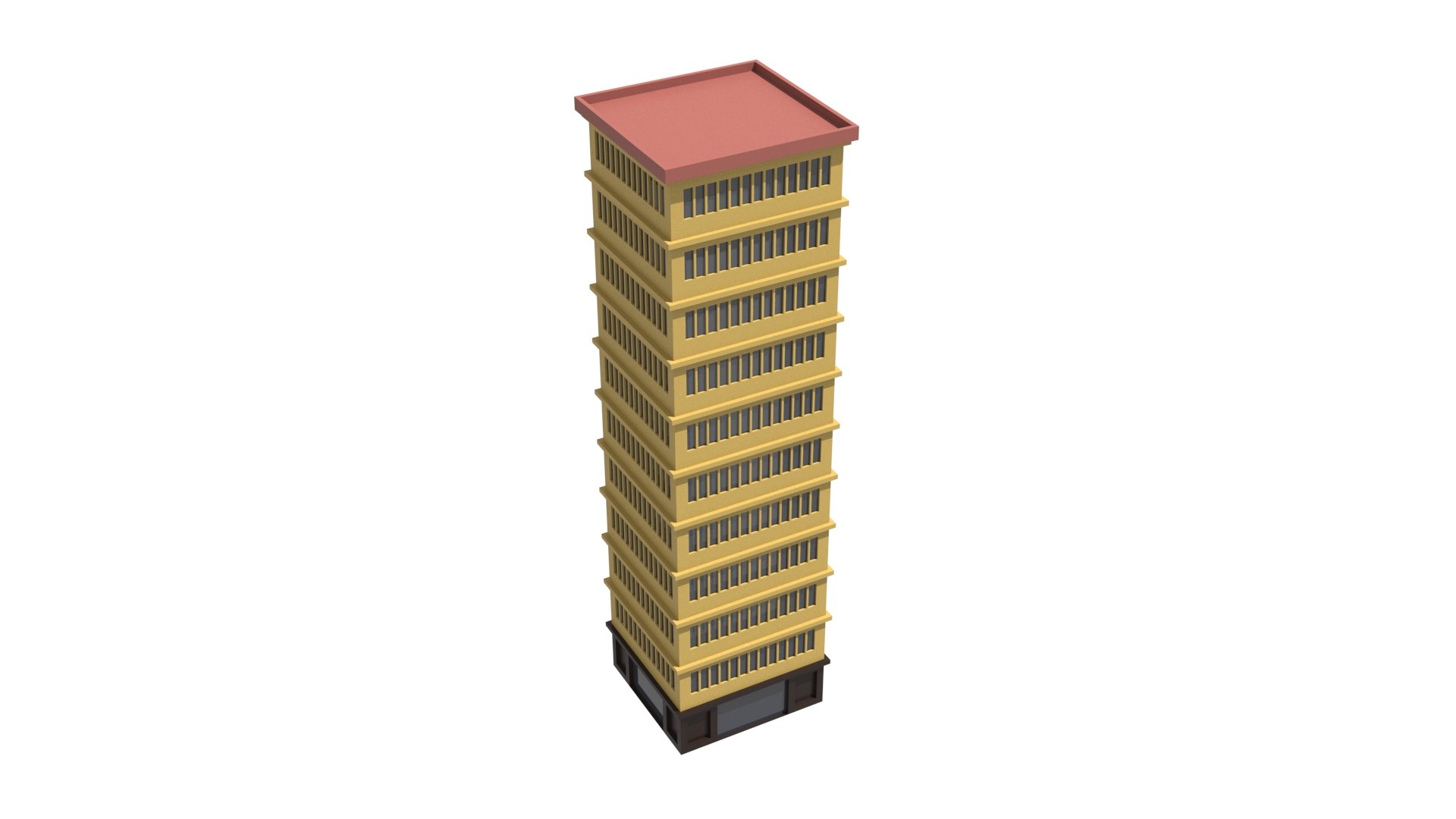 Picture Idea: 3D Model Apartment Building 12
