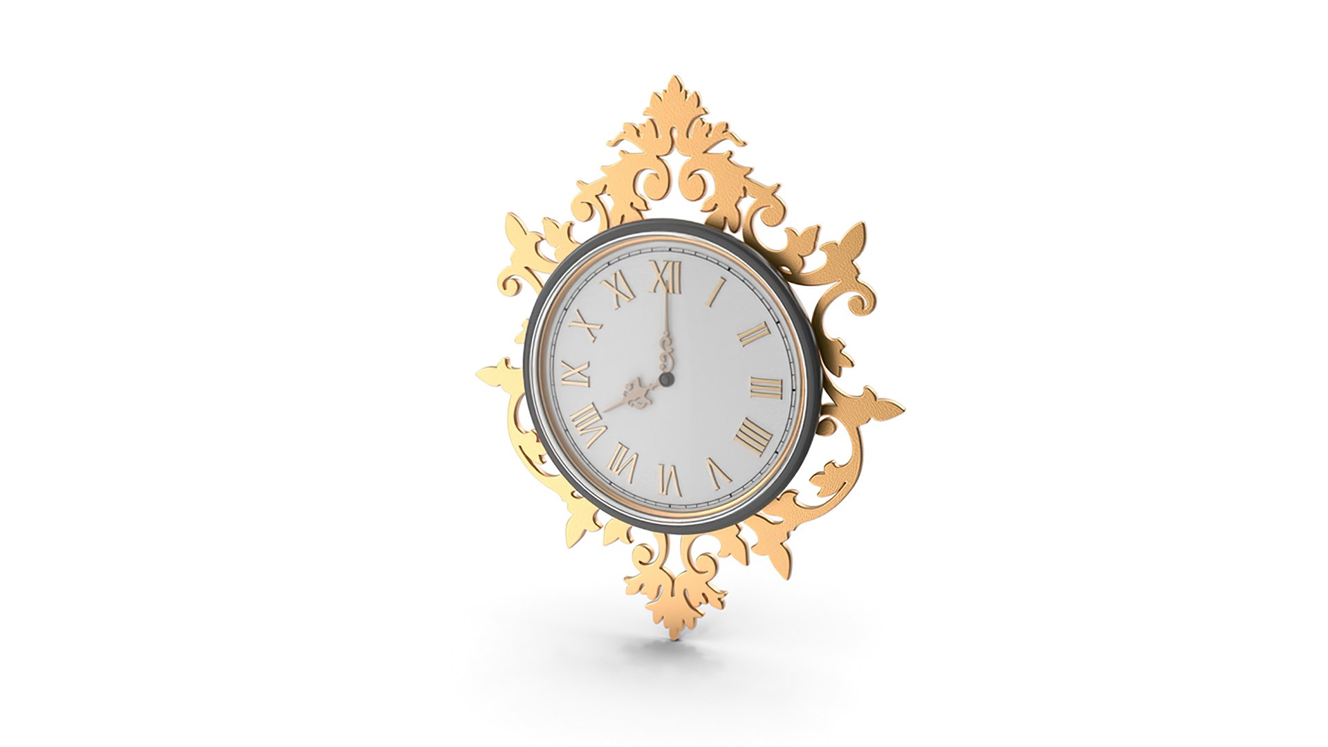 Wall Clock 3D Model - TurboSquid 2167919