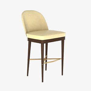 bar stool chairs laurent 3d 3ds