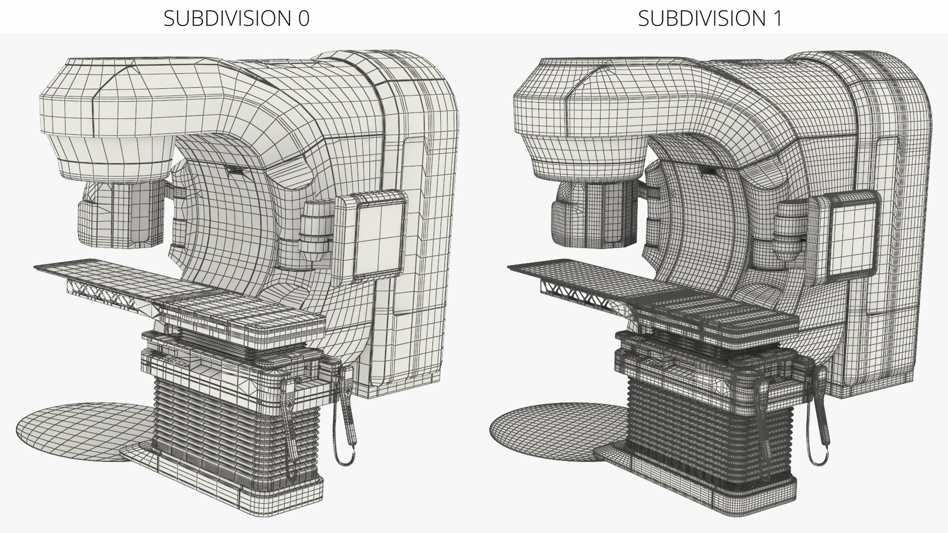Radiotherapy Linear Accelerator with Table 3D model https://p.turbosquid.com/ts-thumb/I3/s40JPa/C3/radiotherapy_linear_accelerator_with_table_011/jpg/1789338428/1920x1080/fit_q87/28a08e53cfcb5b53e9f5d15987c79be4c1d5be37/radiotherapy_linear_accelerator_with_table_011.jpg