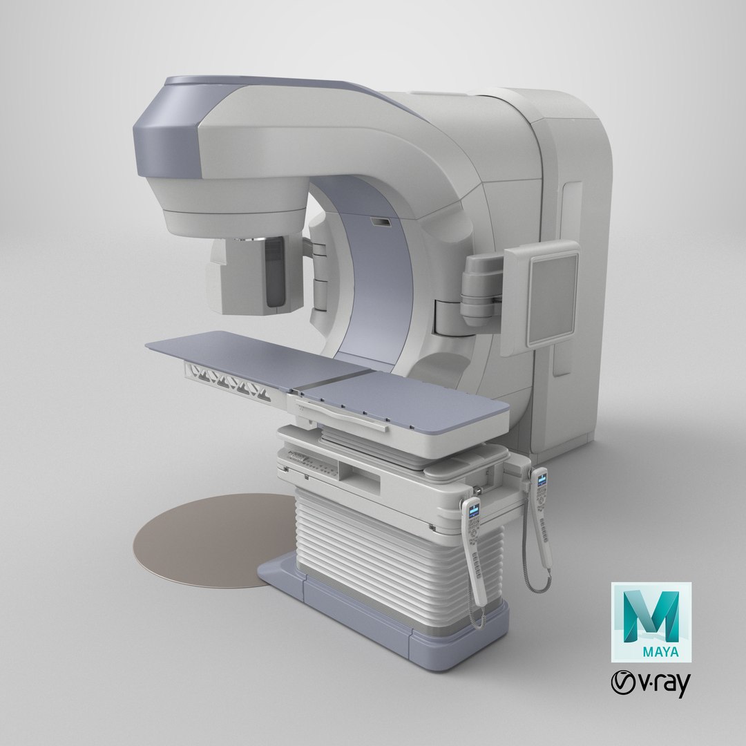 Radiotherapy Linear Accelerator with Table 3D model https://p.turbosquid.com/ts-thumb/I3/s40JPa/jW/stemcell_maya_vray_render/png/1789475267/1920x1080/fit_q87/45381c5b5997683f538b05f5d6859aa1db1d18f5/stemcell_maya_vray_render.jpg