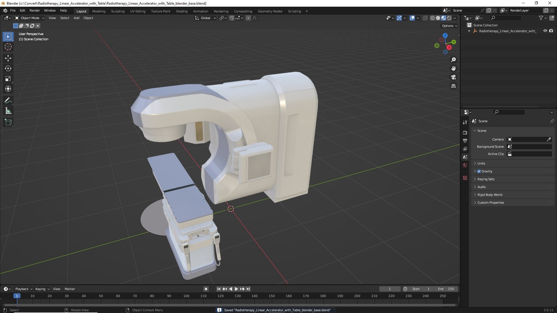 Radiotherapy Linear Accelerator with Table 3D model https://p.turbosquid.com/ts-thumb/I3/s40JPa/yA/radiotherapy_linear_accelerator_with_table_1001/jpg/1789338446/1920x1080/fit_q87/171df127db950d6743dd4ba161a52e6917d94a88/radiotherapy_linear_accelerator_with_table_1001.jpg
