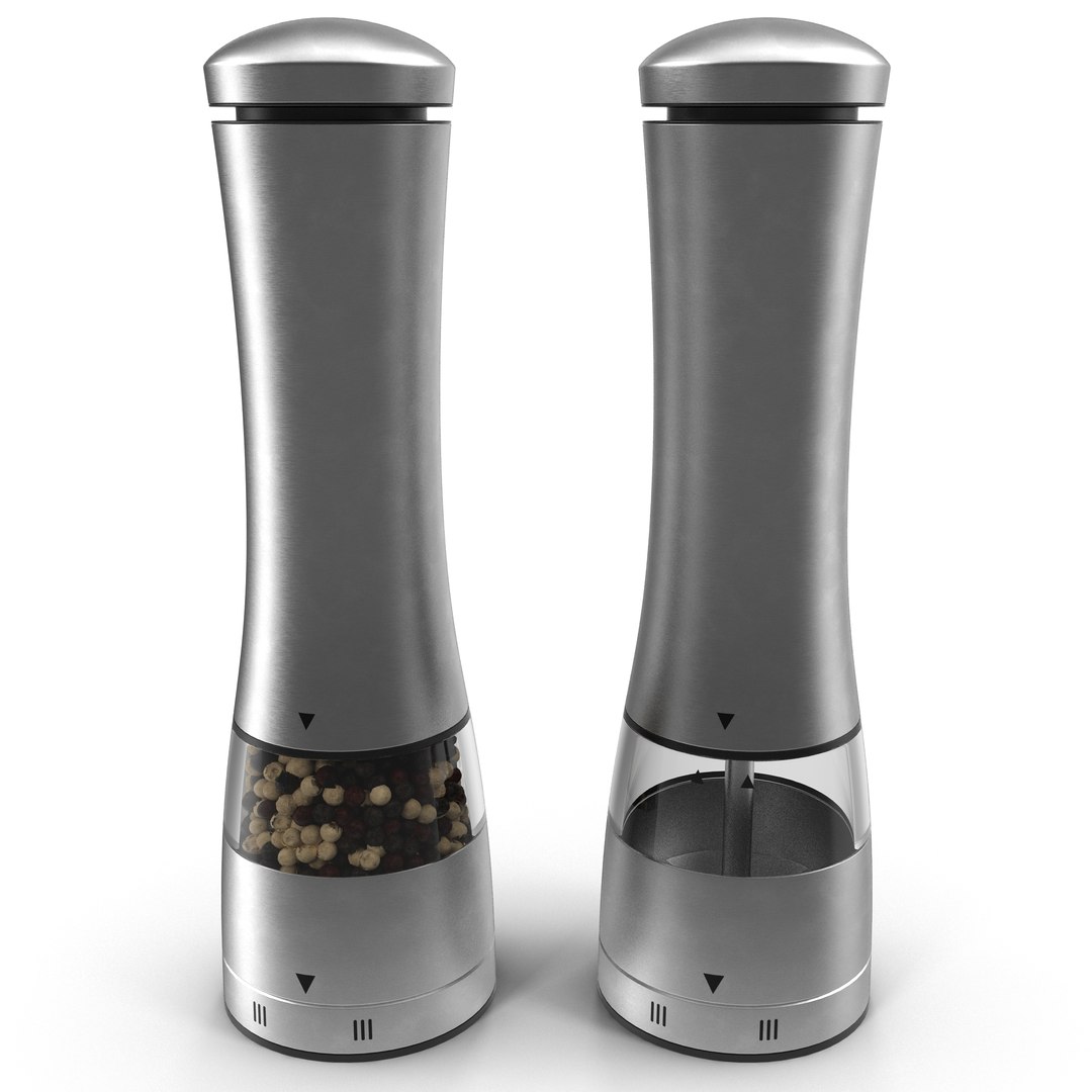 Pepper Mill 3 3D model preview