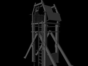 guard tower 3d model