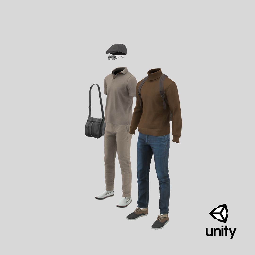realistic clothing mix 24 3D https://p.turbosquid.com/ts-thumb/I3/wogW59/BkLNIuY9/stemcell_unity_render/png/1608665940/1920x1080/fit_q87/9ad763a8e213a58265d5cd49094e109a905bd230/stemcell_unity_render.jpg