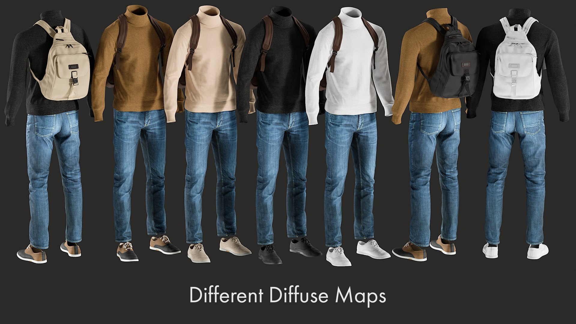realistic clothing mix 24 3D https://p.turbosquid.com/ts-thumb/I3/wogW59/UgxQjITH/colors0018/jpg/1608643439/1920x1080/fit_q87/61a107499687c6fd8302c043f79994665e495213/colors0018.jpg