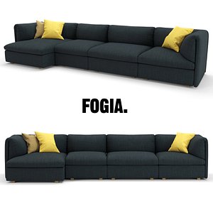 3d model sofa fogia