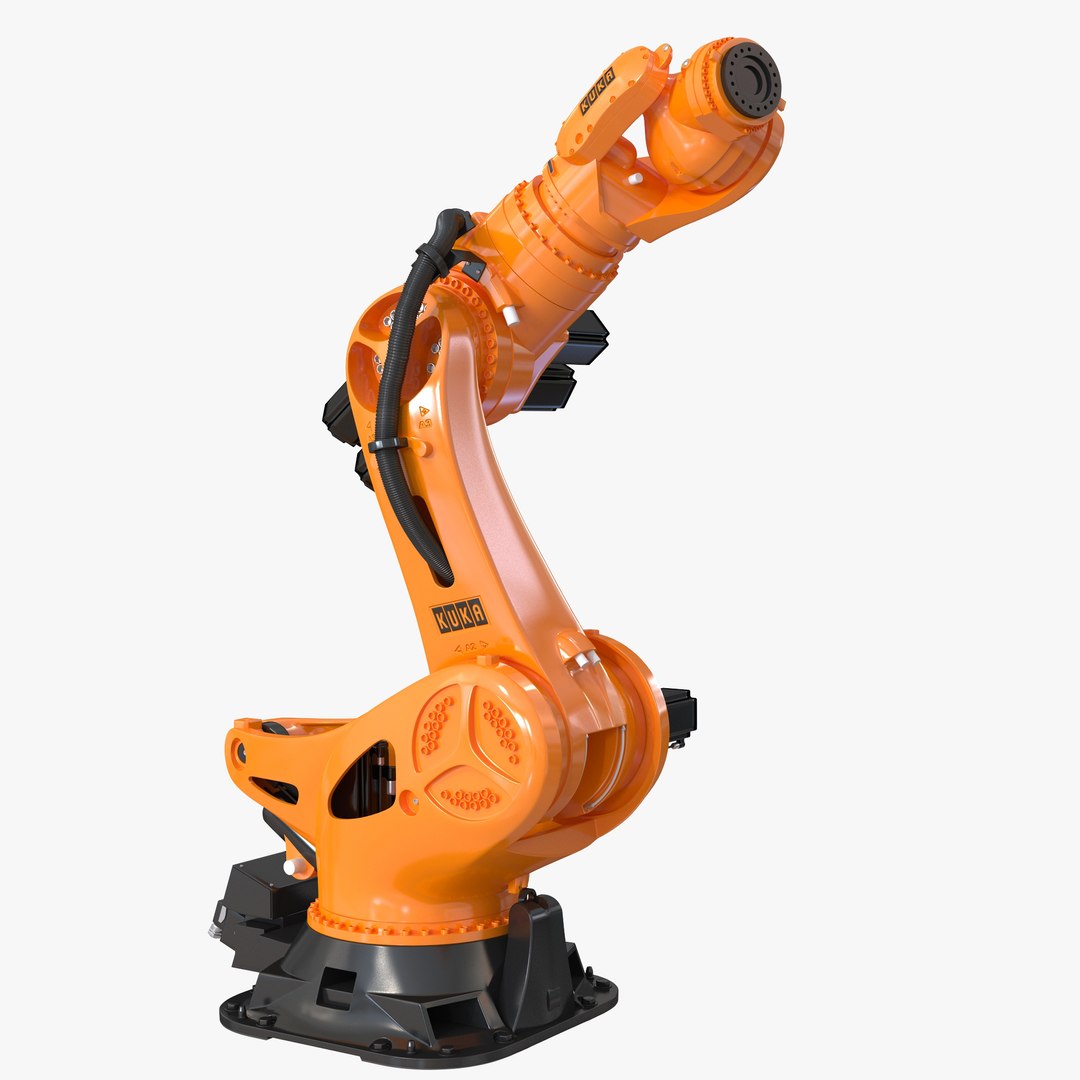 Kuka Robot K-1000 Titan Rigged 3D model preview