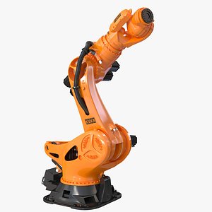 kuka robot titan rigged 3d model