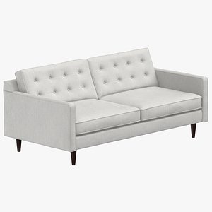 Mid-Century Modern 2-seater Sofa