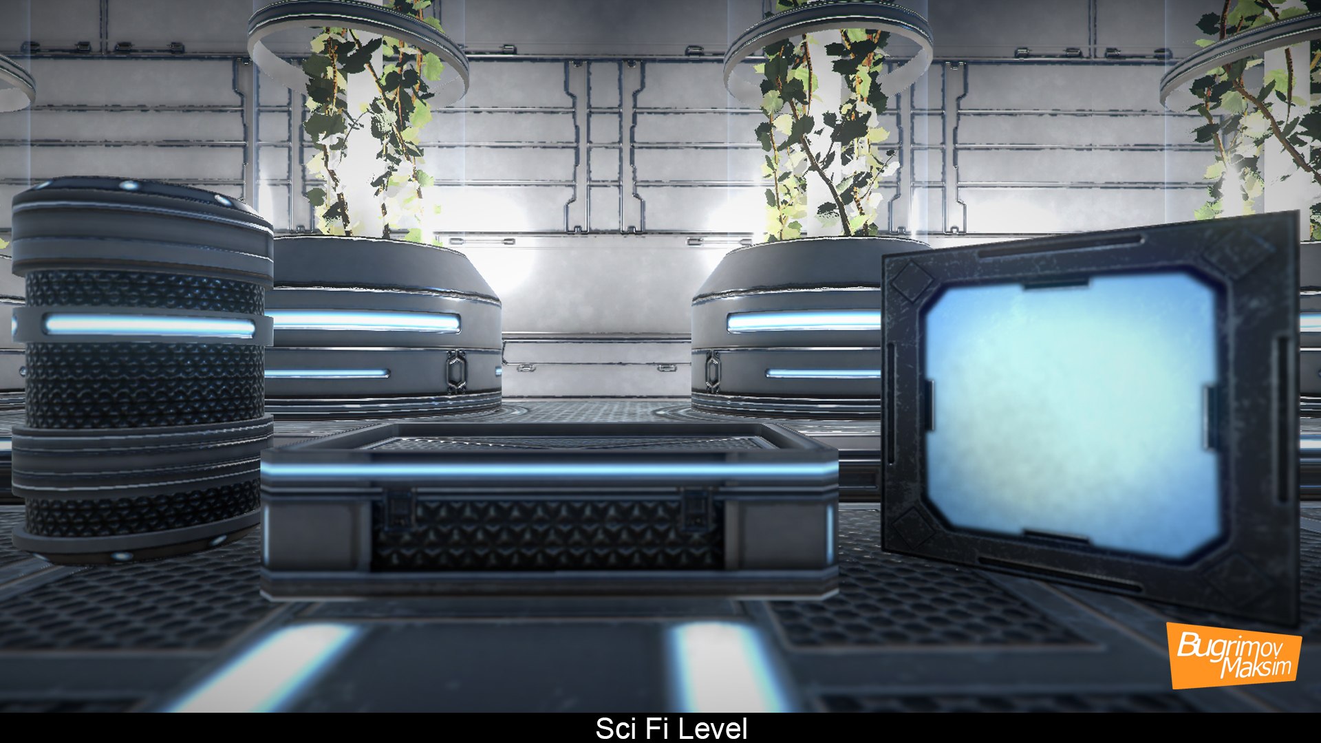 fbx sci fi level