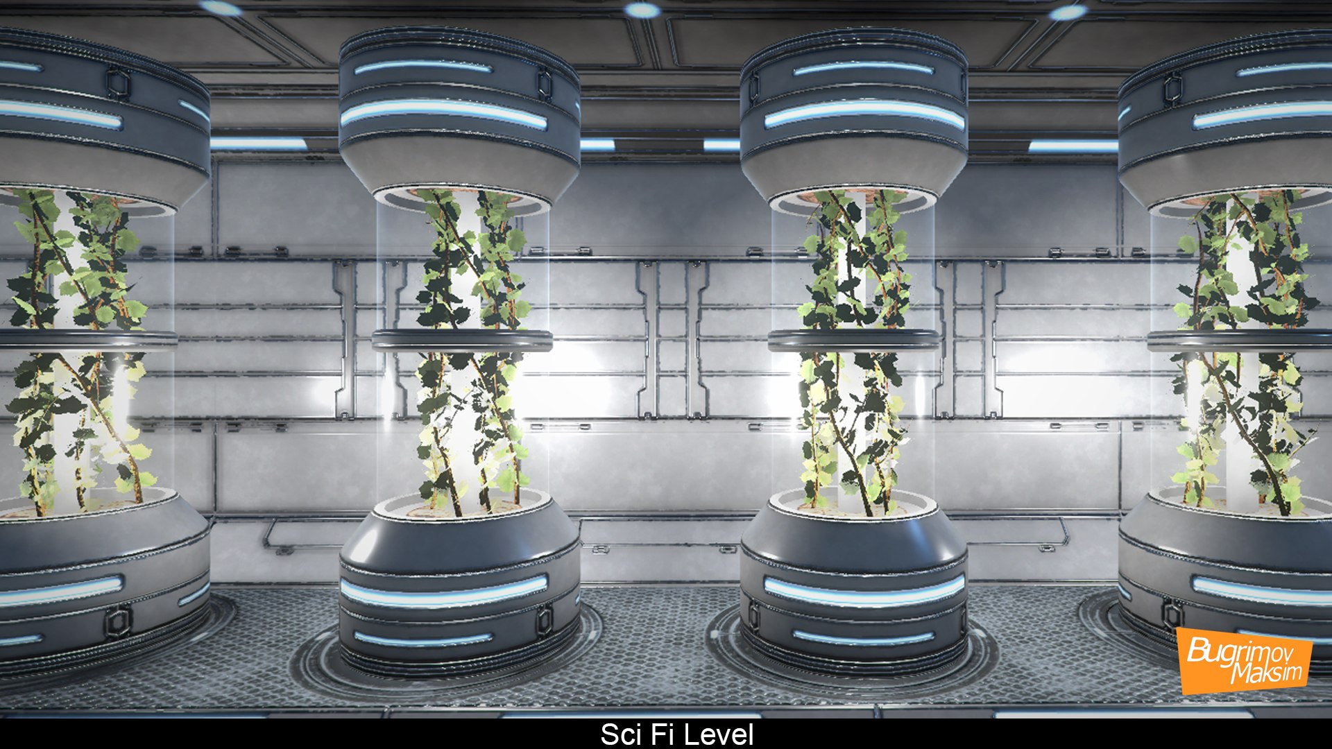 fbx sci fi level