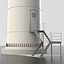 3d wind turbine model