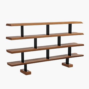 3D Explode shelving unit model