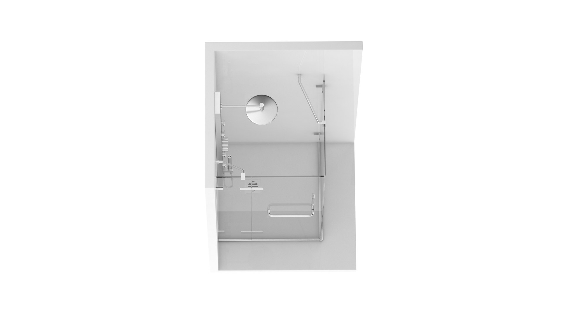 3D Model Shower - TurboSquid 1582043