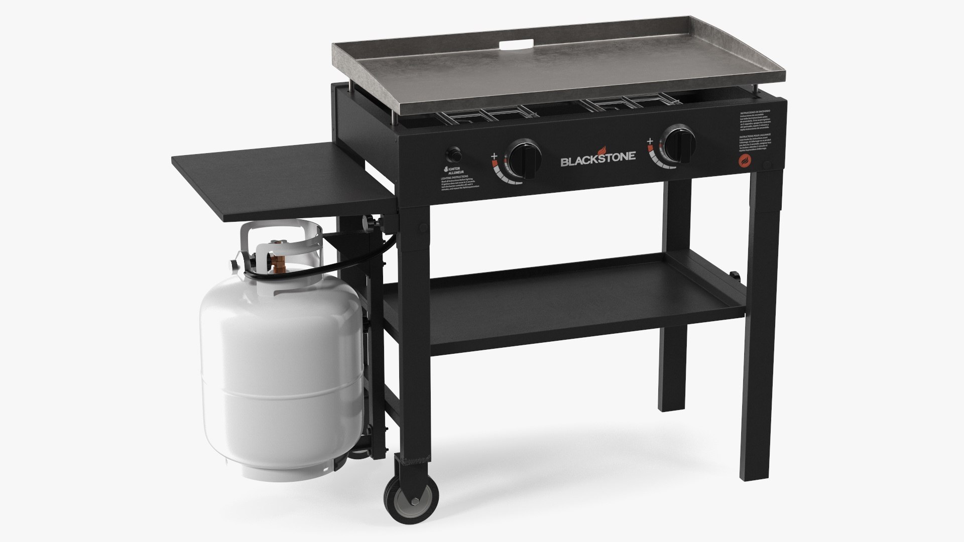 Blackstone 28 Inch Outdoor Flat Top Gas Griddle 3D model preview