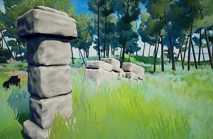 Optimized historical ruines