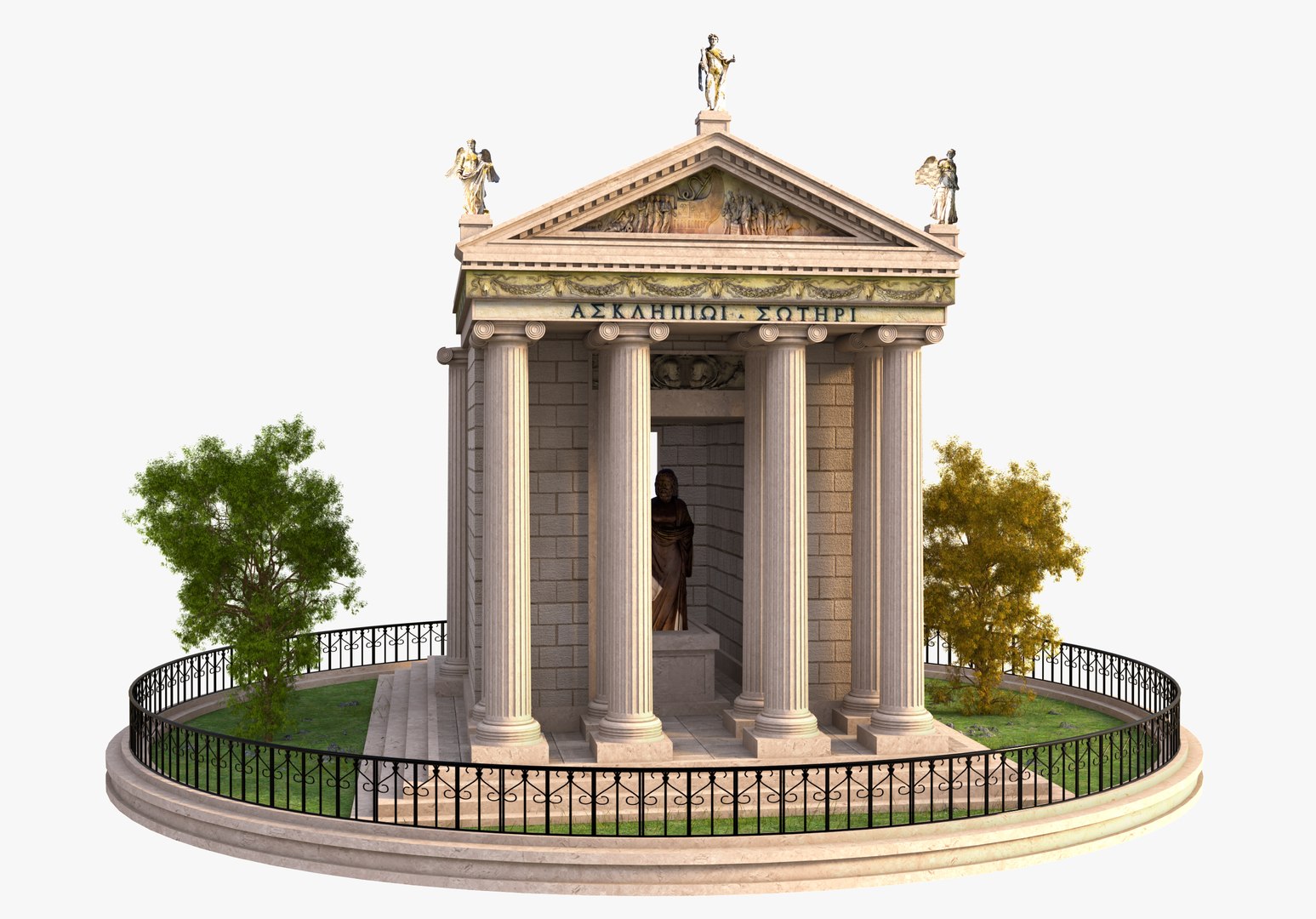 3D Temple of Aesculapius Environment https://p.turbosquid.com/ts-thumb/I4/NxEp3y/1T/temple1/jpg/1756726717/1920x1080/fit_q87/7c36f423bbb6d8afec7bd05dac99e27167f34f3d/temple1.jpg