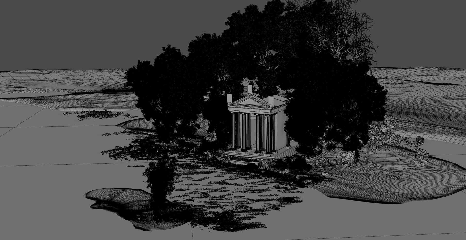 3D Temple of Aesculapius Environment https://p.turbosquid.com/ts-thumb/I4/NxEp3y/pR/templejungle10/jpg/1756727309/1920x1080/fit_q87/0ffcaf32a620a561d869d57759ed4e4667ed1b4c/templejungle10.jpg