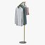 Clothing Rack Coat Rack 3D