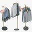 Clothing Rack Coat Rack 3D