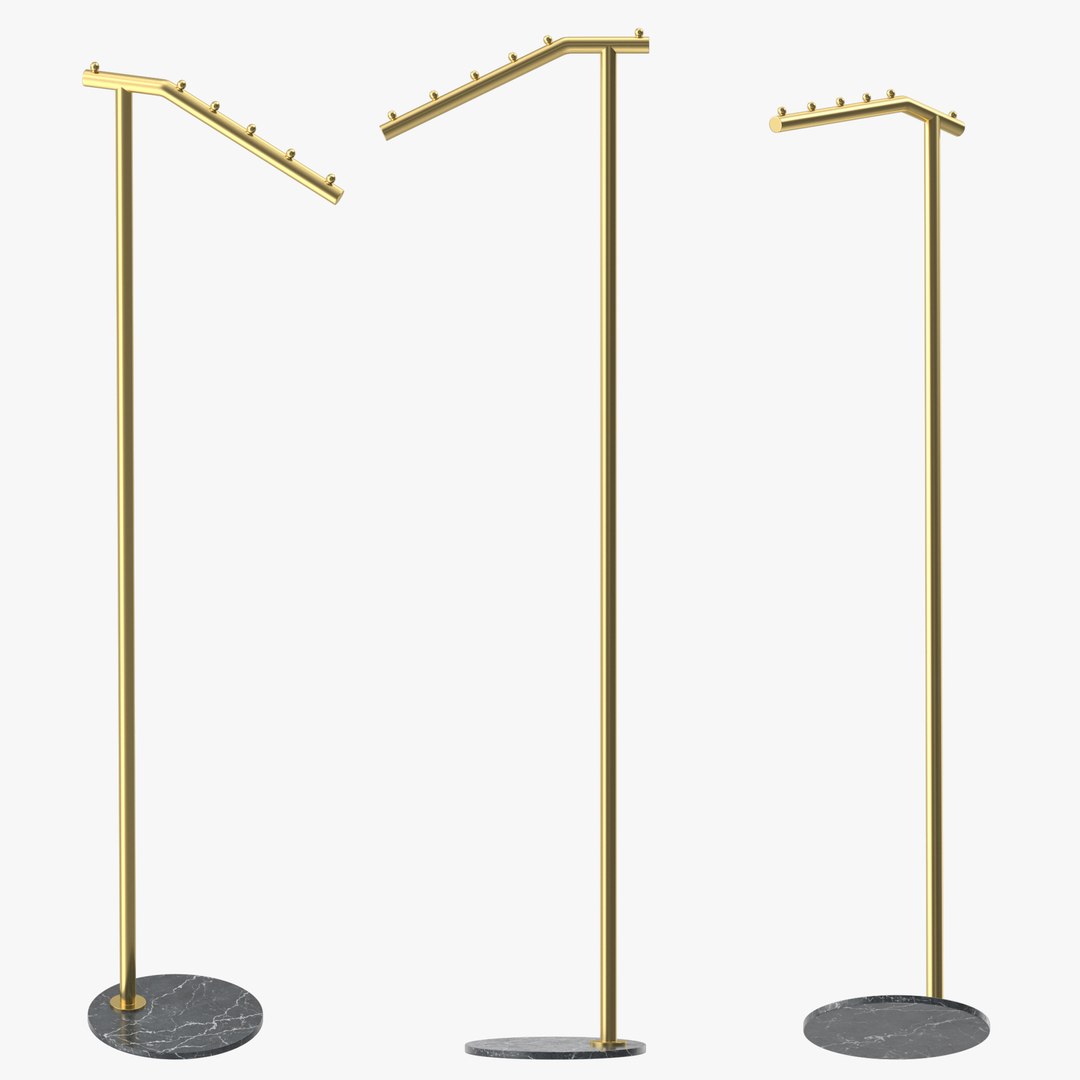 Clothing Rack Coat Rack 3D - TurboSquid 2409574