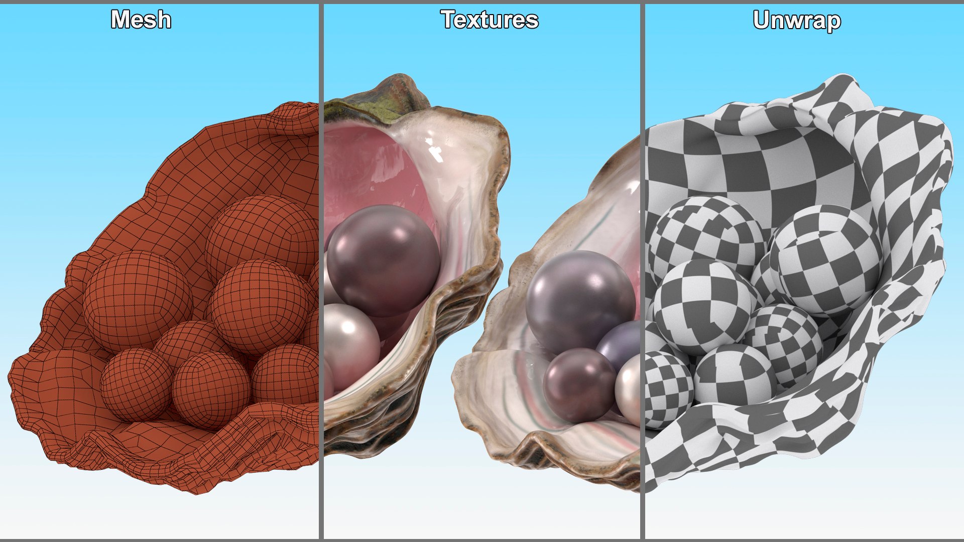 Colored Oyster Shell with Pearls 3D model https://p.turbosquid.com/ts-thumb/I4/Rb1zBK/oa/colored_oyster_shell_with_pearls_010/jpg/1743728806/1920x1080/fit_q87/63a25df1bf7261fecd95ce7697ada6ead1b9af9c/colored_oyster_shell_with_pearls_010.jpg
