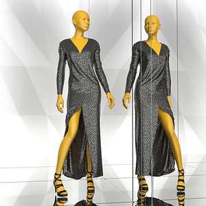 mannequin clothes 3d model