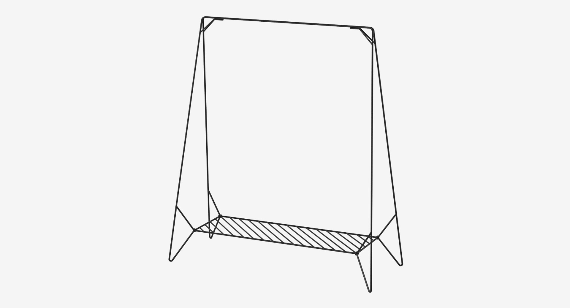 Menu Anker Rack 3d Max