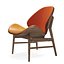 El sillón naranja
