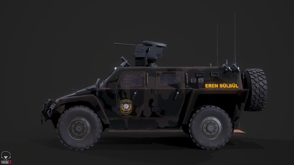 COBRA-2 전술 장갑차 3D 모델 - TurboSquid 1430660