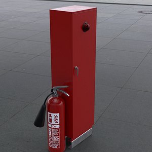 Fire extinguisher 17 3D model