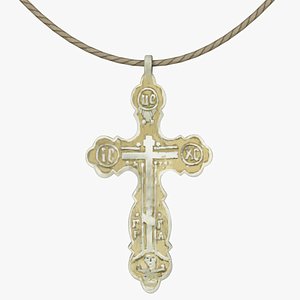 crucifix rope 3d model