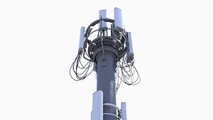 3D cell site tower