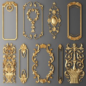 frame cartouches SET