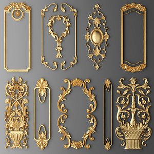 frame cartouches SET