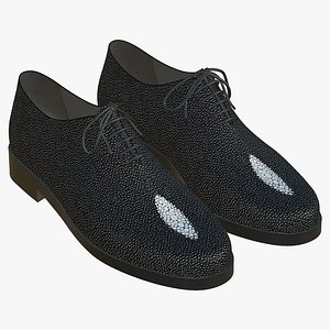 Stingray Skin Realistic Shoes