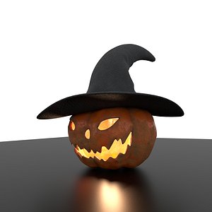 3D hallowen pumpkin