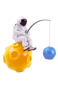 3D C4D Fishing planet model